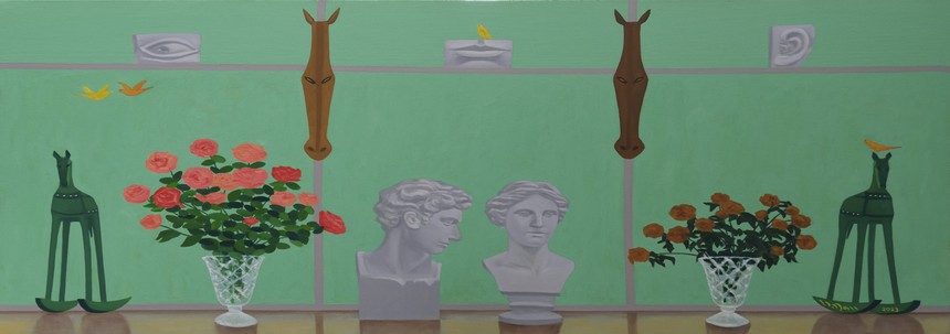 Nguyễn Ngọc Đan 'ngược dòng' với triển lãm cá nhân sau 5 năm - Ảnh 4. Nguyễn Ngọc Đan 'ngược dòng' với triển lãm cá nhân sau 5 năm - Ảnh 4.