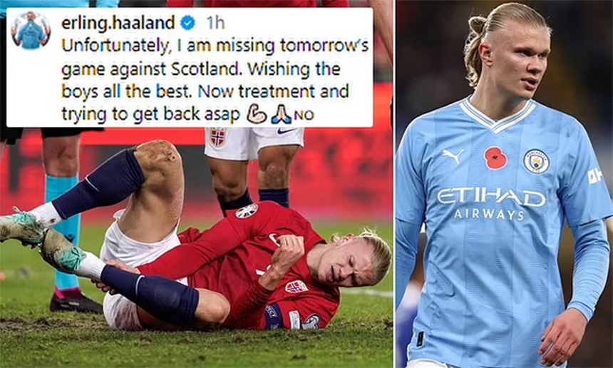 Nhà báo uy tín tiết lộ khả năng Haaland góp mặt ở trận Man City vs Liverpool - Ảnh 2.