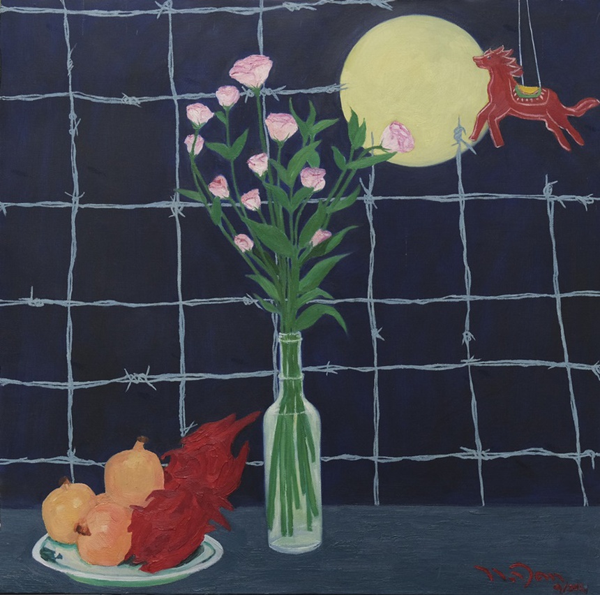 Nguyễn Ngọc Đan 'ngược dòng' với triển lãm cá nhân sau 5 năm - Ảnh 5. Nguyễn Ngọc Đan 'ngược dòng' với triển lãm cá nhân sau 5 năm - Ảnh 5.