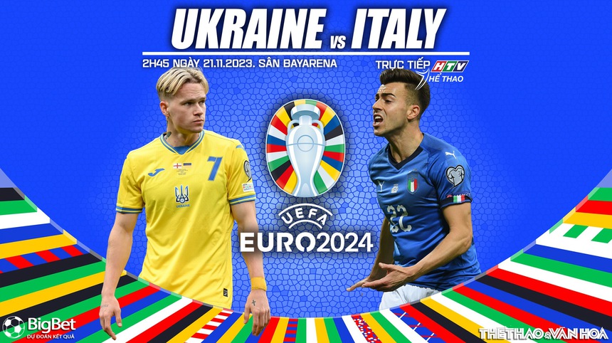 Nhận định bóng đá Ukraine vs Italy (2h45, 21/11), vòng loại EURO 2024 - Ảnh 2. Nhận định bóng đá Ukraine vs Italy (2h45, 21/11), vòng loại EURO 2024 - Ảnh 2.