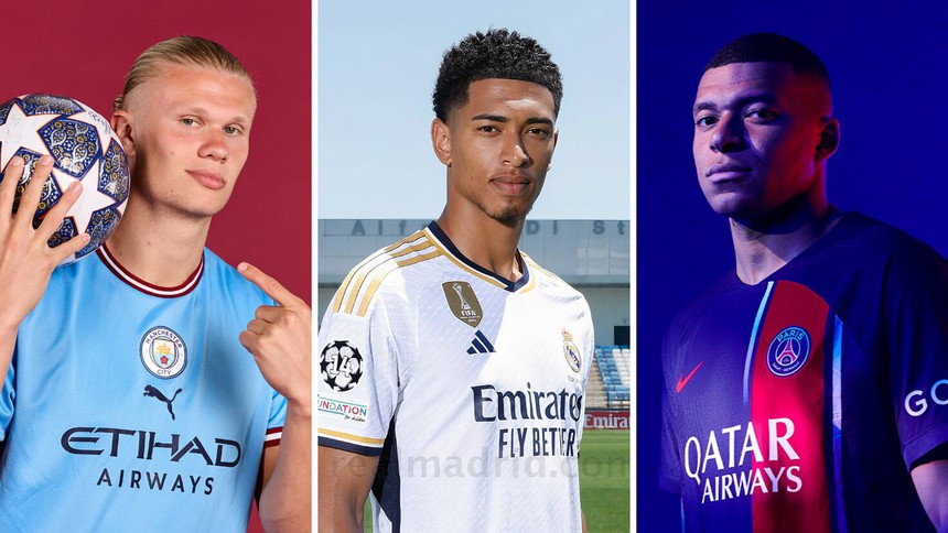 Quả bóng Vàng sắp bước vào kỷ nguyên mới: Tạm biệt Messi-Ronaldo, chào Mbappe-Haaland-Bellingham - Ảnh 2.