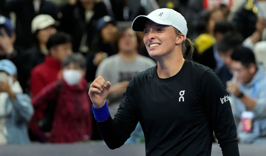 Iga Swiatek và 7 thống kê ấn tượng  - Ảnh 1.