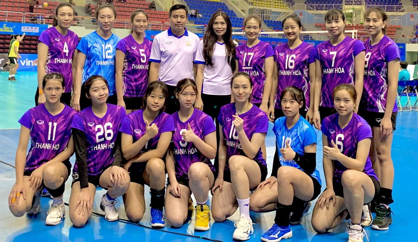 Đội bóng chuyền nữ Thanh Hóa sắp đánh trận quyết định cơ hội trụ hạng ở giải VĐQG 2023