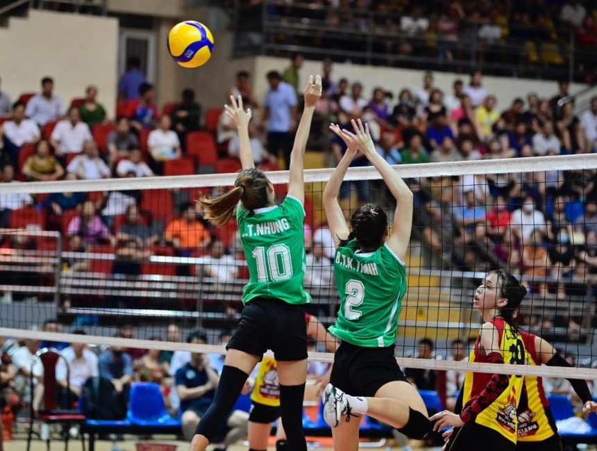 Đào Thị Nhung (số 10) sẽ thi đấu cho CLB TPHCM ở vòng 2 giải VĐQG 2023