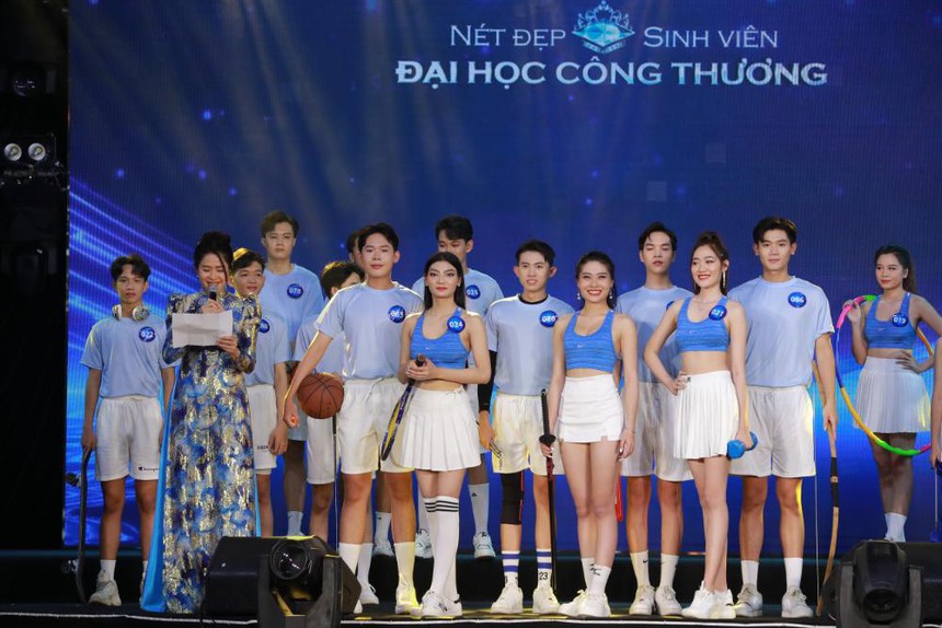 Quốc Bảo - Thảo My đăng quang Nam vương, Hoa khôi Nét đẹp Sinh viên ĐH Công thương 2023 - Ảnh 2. Quốc Bảo - Thảo My đăng quang Nam vương, Hoa khôi Nét đẹp Sinh viên ĐH Công thương 2023 - Ảnh 2.