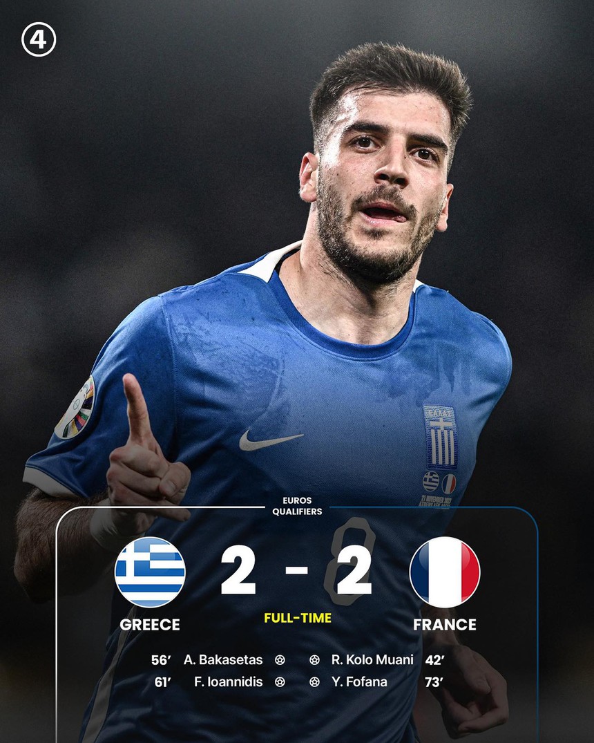 Xác định 21 đội tuyển dự VCK EURO 2024, Croatia chật vật giành vé vào phút chót - Ảnh 3.