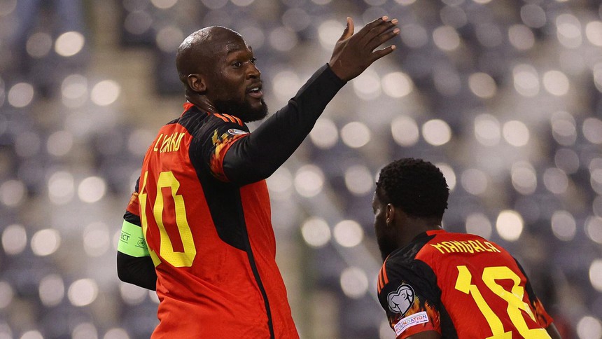Vua phá lưới vòng loại EURO 2024: Ngọn hải đăng Lukaku - Ảnh 1. Vua phá lưới vòng loại EURO 2024: Ngọn hải đăng Lukaku - Ảnh 1.