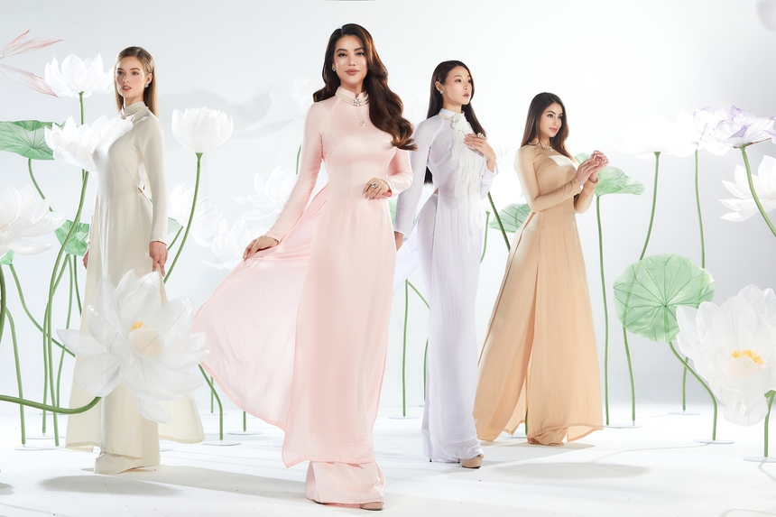 Miss Earth 2023 đến Việt Nam, chọn key visual hoa Sen - Ảnh 3.