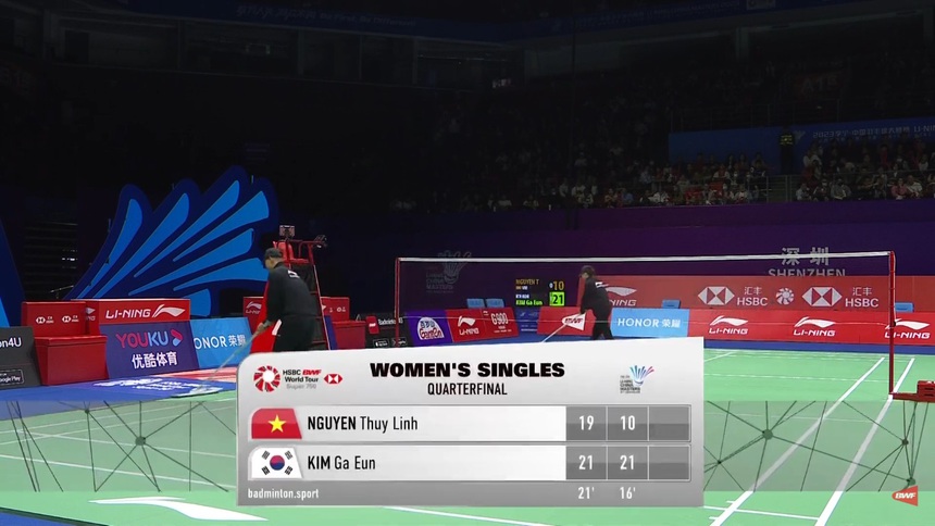 Thua đại diện từ Hàn Quốc, 'hot girl' Thùy Linh dừng chân ở tứ kết Trung Quốc Masters - Ảnh 3. Thua đại diện từ Hàn Quốc, 'hot girl' Thùy Linh dừng chân ở tứ kết Trung Quốc Masters - Ảnh 3.