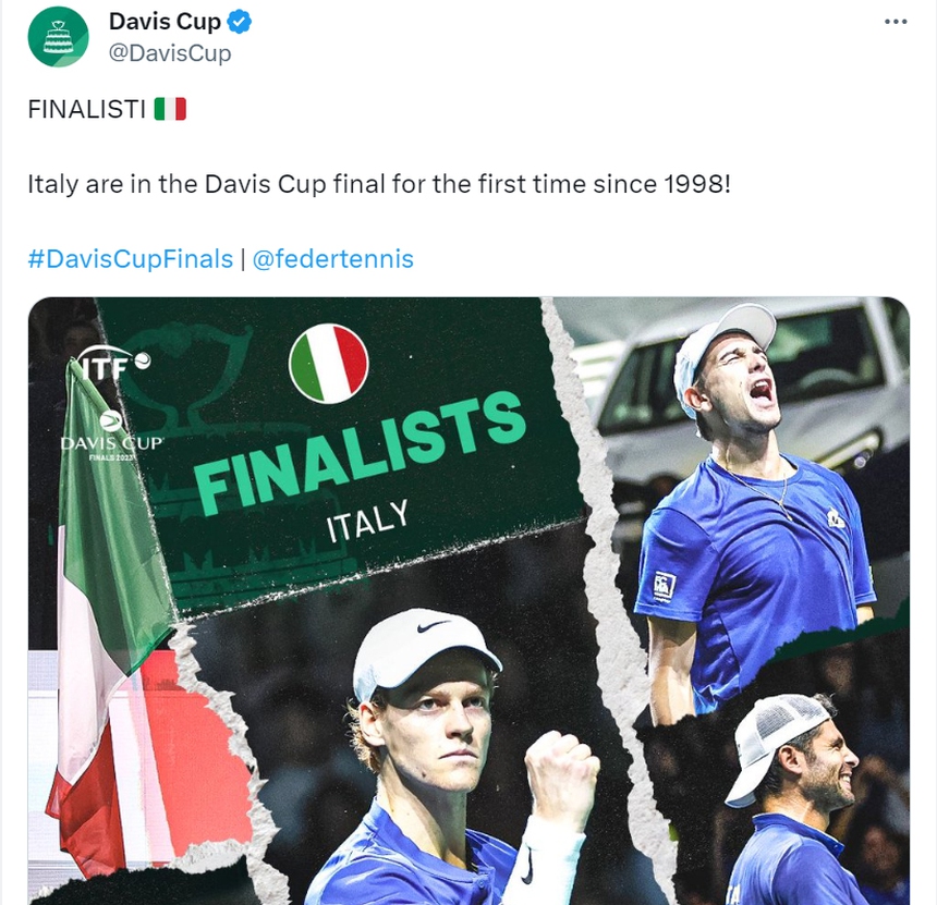 Djokovic bỏ lỡ khó tin trước Sinner, Serbia dừng chân ở bán kết Davis Cup - Ảnh 4.
