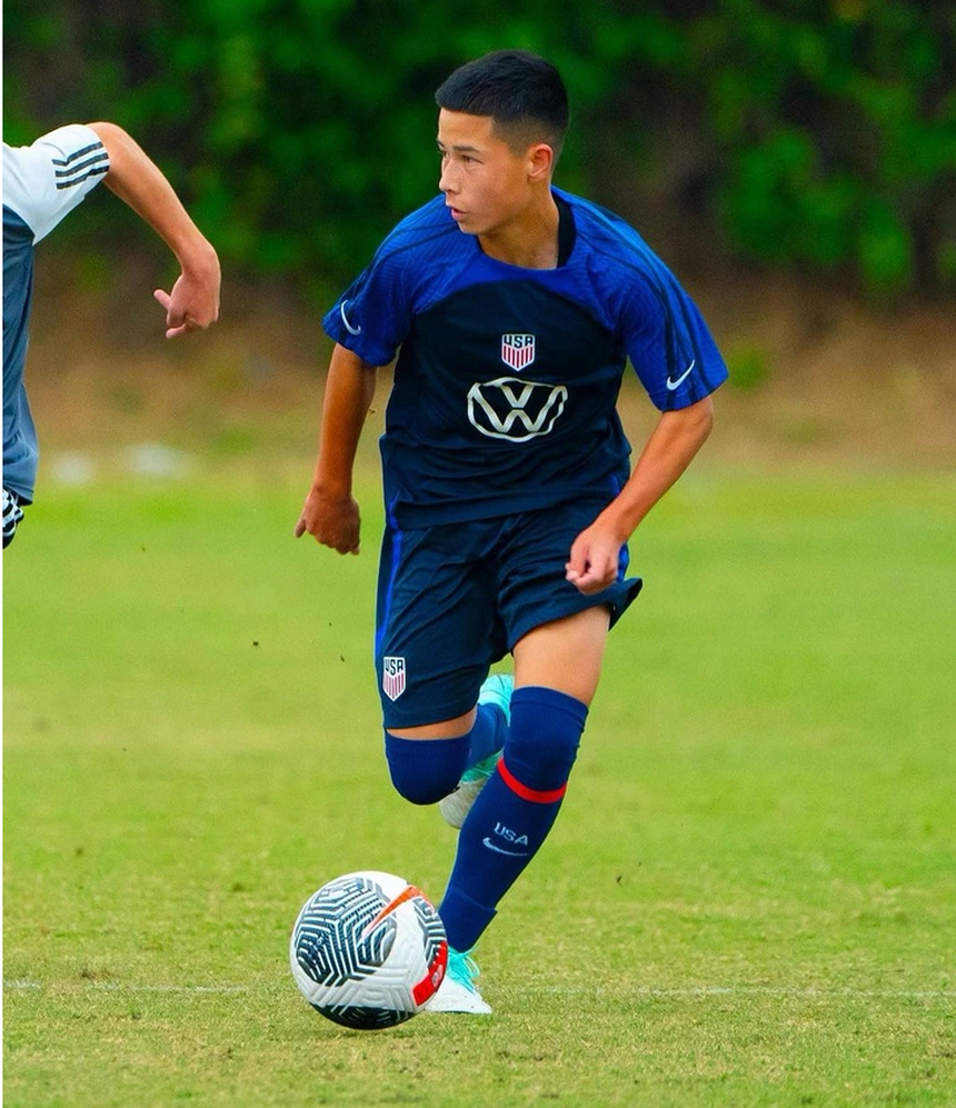 Brett Phan được triệu tập vào tuyển U16 của Mỹ