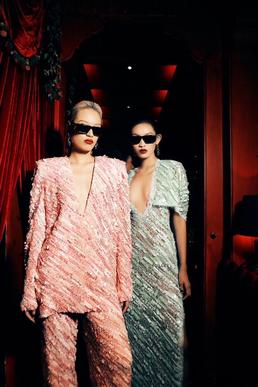 Khám phá hậu trường của 62 'chân dài' trong show Công Trí - Ảnh 12.