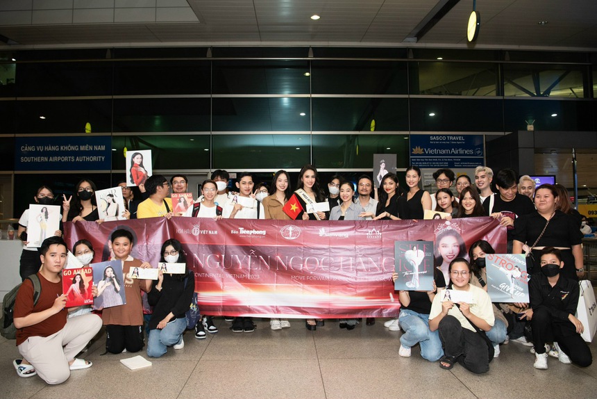 Lê Nguyễn Ngọc Hằng lên đường dự thi Miss Intercontinental 2023 - Ảnh 9.