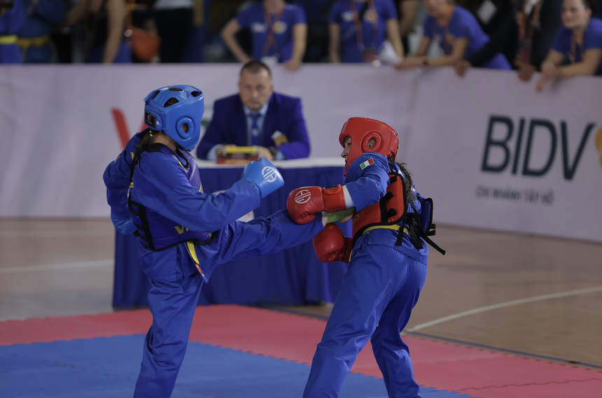 Giải vô địch Vovinam thế giới lần thứ VII năm 2023: Những tấm HCV đầu tiên đã tìm được chủ nhân sau 2 ngày thi đấu - Ảnh 3.