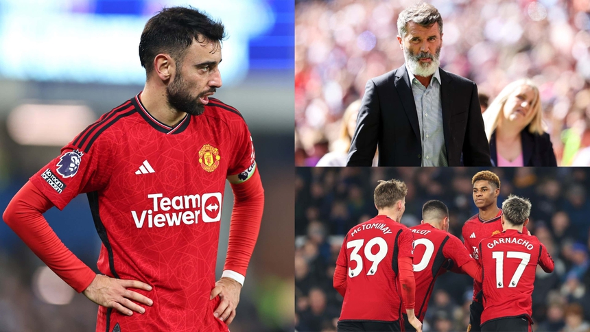 Roy Keane chỉ trích HLV Ten Hag vì lời khen dành cho Bruno Fernandes - Ảnh 2.