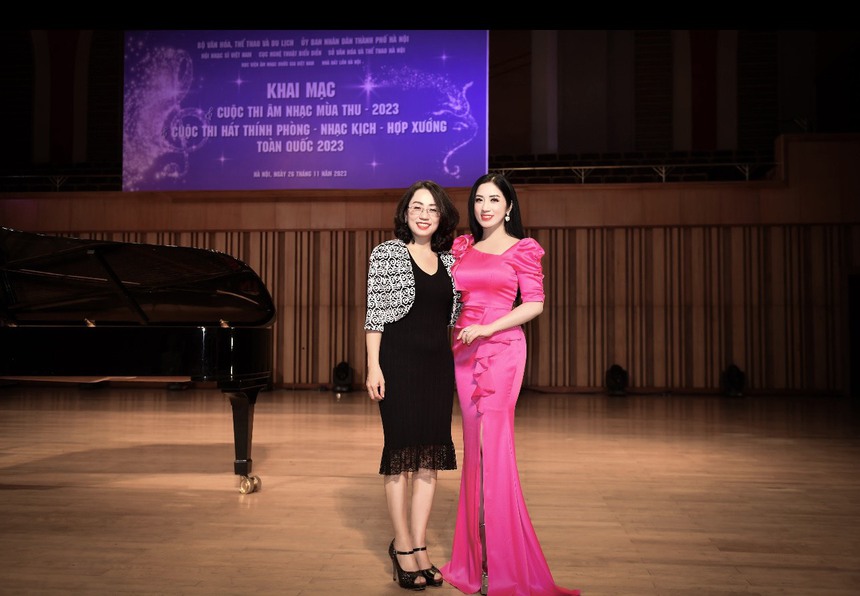 Khai mạc thi 'Âm nhạc mùa thu' và 'Thính phòng - Nhạc kịch - Hợp xướng' năm 2023 - Ảnh 7.