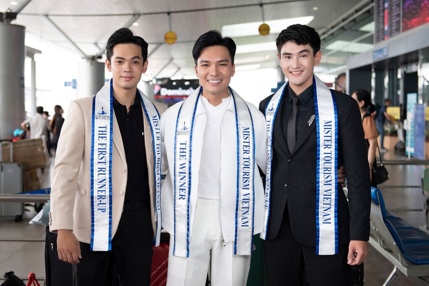 Á quân Quốc Trí bay hơn 40 tiếng dự thi Mister Tourism World 2023 - Ảnh 5.