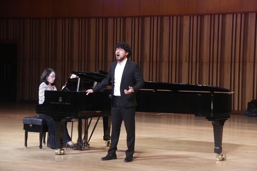 Khai mạc thi 'Âm nhạc mùa thu' và 'Thính phòng - Nhạc kịch - Hợp xướng' năm 2023 - Ảnh 10.