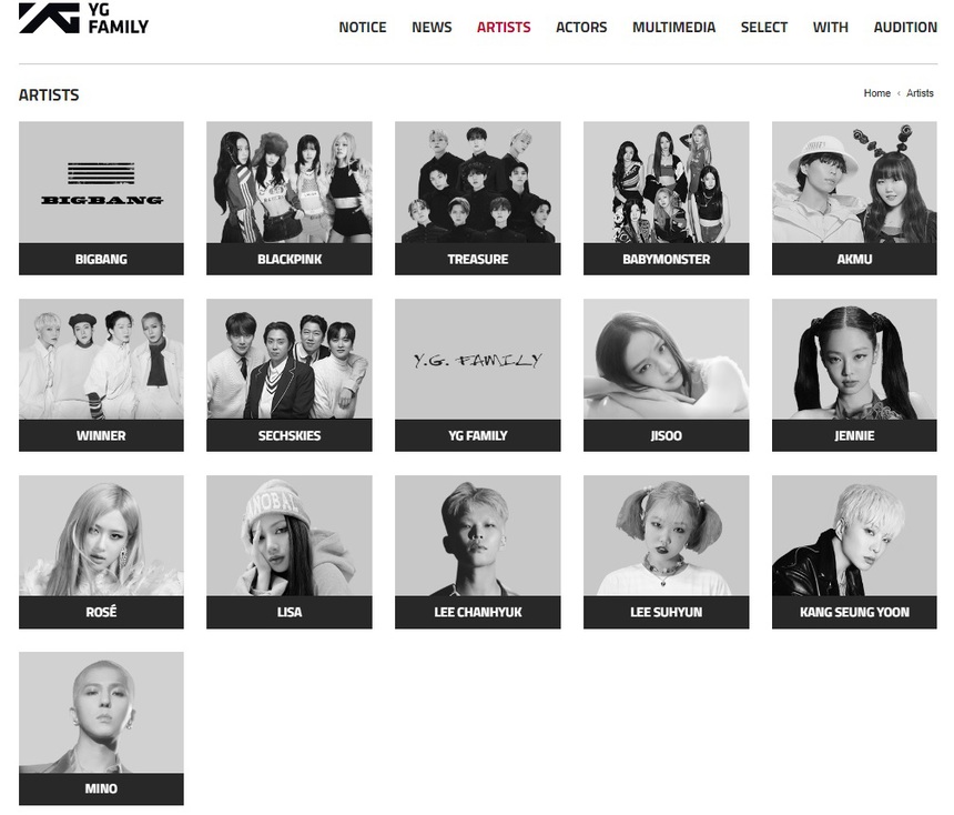 YG bất ngờ xoá tên 2 thành viên Big Bang nhưng vẫn giữ Blackpink - Ảnh 1. YG bất ngờ xoá tên 2 thành viên Big Bang nhưng vẫn giữ Blackpink - Ảnh 1.