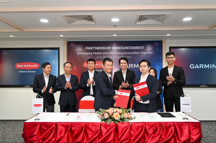 Dai-ichi Life Việt Nam hợp tác chiến lược với Garmin nhằm xây dựng Hệ sinh thái Chăm sóc Sức khỏe và Hạnh phúc cho người dân Việt Nam - Ảnh 1.