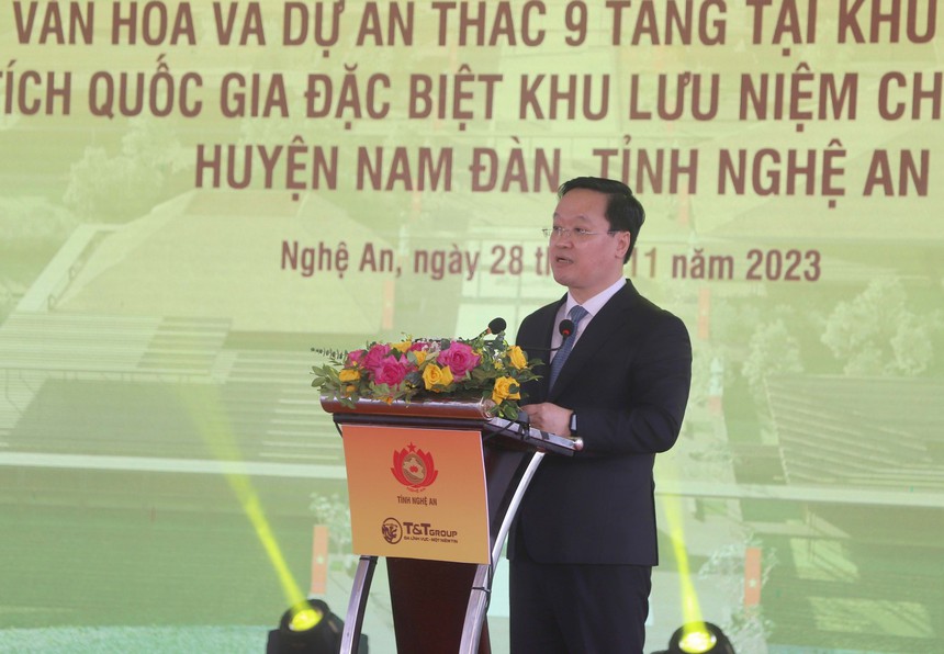 Khởi công hai dự án thuộc Quy hoạch bảo tồn, tôn tạo, phát huy giá trị Khu lưu niệm Chủ tịch Hồ Chí Minh - Ảnh 1. Khởi công hai dự án thuộc Quy hoạch bảo tồn, tôn tạo, phát huy giá trị Khu lưu niệm Chủ tịch Hồ Chí Minh - Ảnh 1.