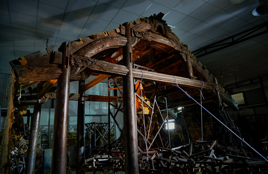 Họa sĩ Lê Hữu Hiếu: Mang nhà cổ Bắc bộ đến 'thế vận hội mỹ thuật' Venice Biennale - Ảnh 6.