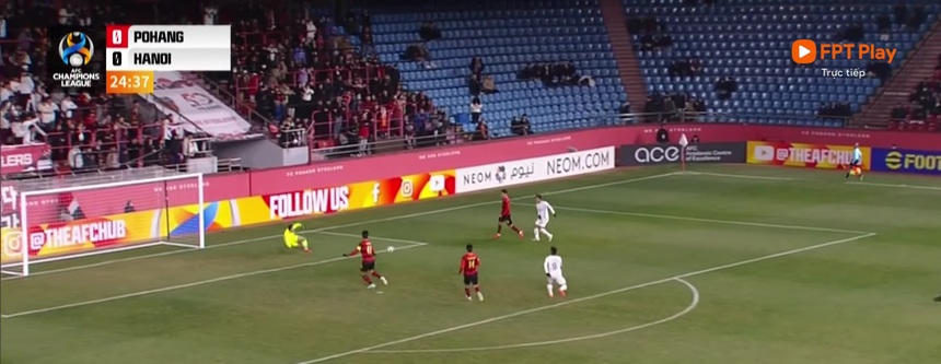 TRỰC TIẾP bóng đá Pohang Steelers vs Hà Nội (0-0): Đội chủ nhà cầm bóng vượt trội - Ảnh 4.