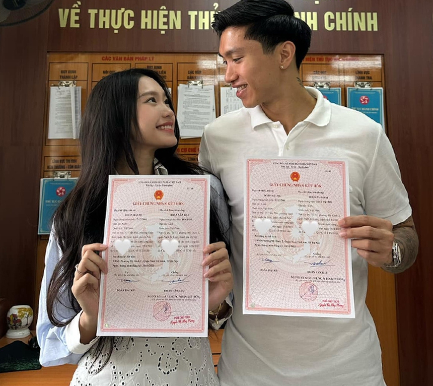 Đoàn Văn Hậu và Doãn Hải My tung ảnh hậu trường chụp ảnh cưới, xác định ngày cử hành hôn lễ - Ảnh 3.