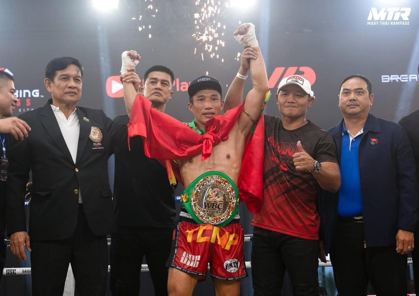 "Người lật đổ tượng đài" đại diện Việt Nam tranh đai vô địch WBC Muay Thai thế giới - Ảnh 1.