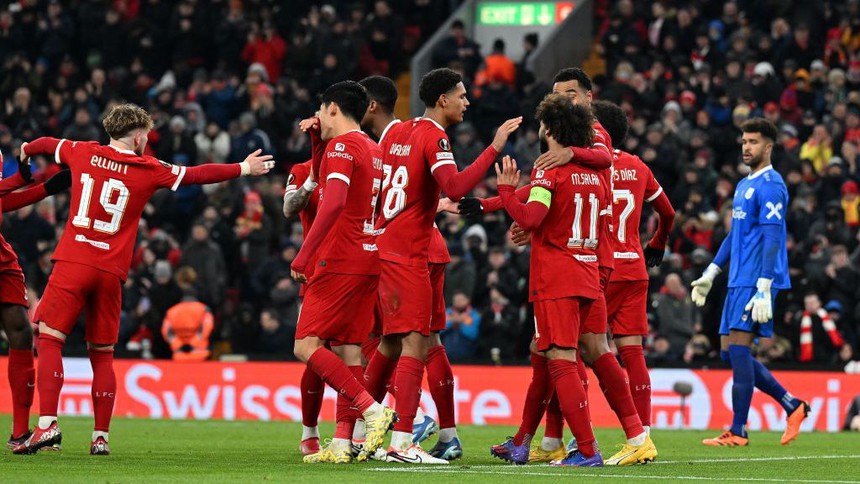 Nóng bỏng Europa League: Liverpool thắng '4 sao', Brighton và West Ham giành 3 điểm nhọc nhằn - Ảnh 2. Nóng bỏng Europa League: Liverpool thắng '4 sao', Brighton và West Ham giành 3 điểm nhọc nhằn - Ảnh 2.