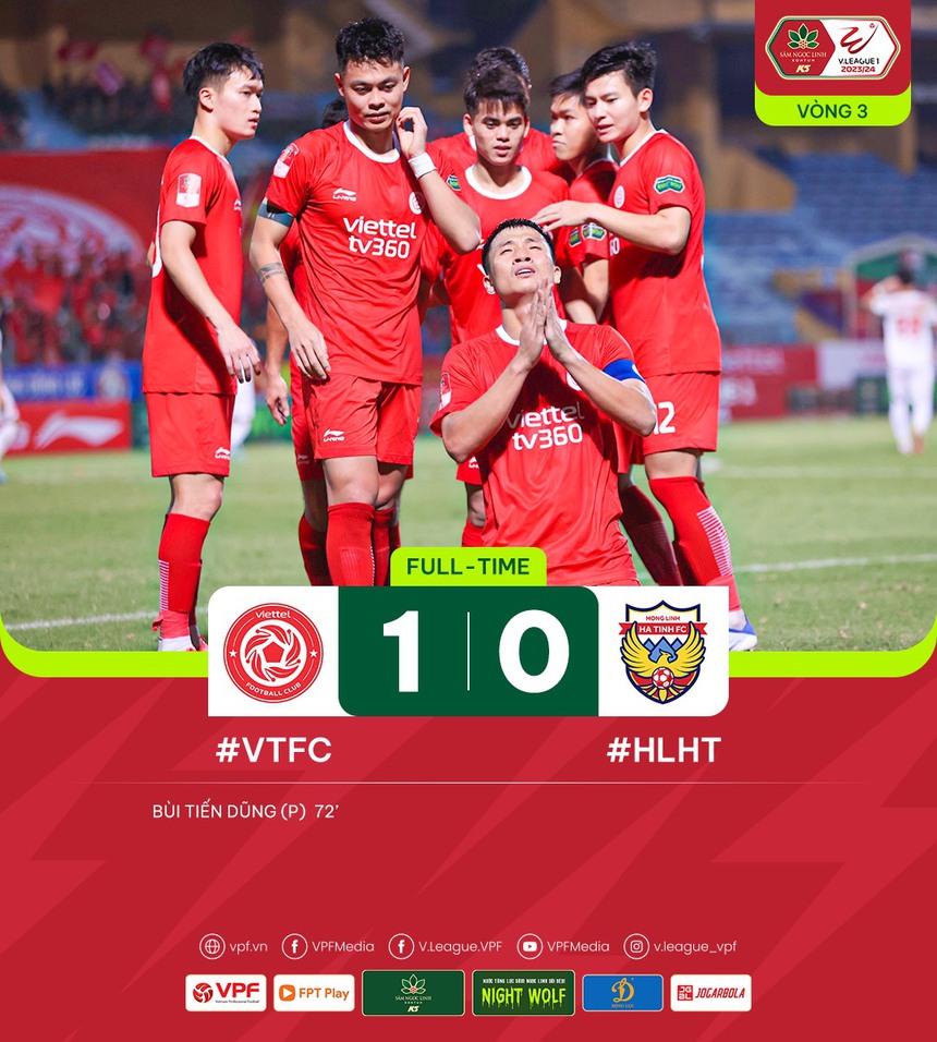 ‘Hiện tượng của V-League’ bất ngờ dẫn đầu trong khi một loạt ‘ông lớn’ sảy chân, Viettel thắng nhọc nhờ VAR - Ảnh 4.