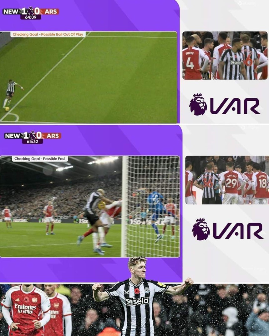 VAR gây tranh cãi, Arsenal nhận thất bại đầu tiên ở mùa giải này - Ảnh 3.