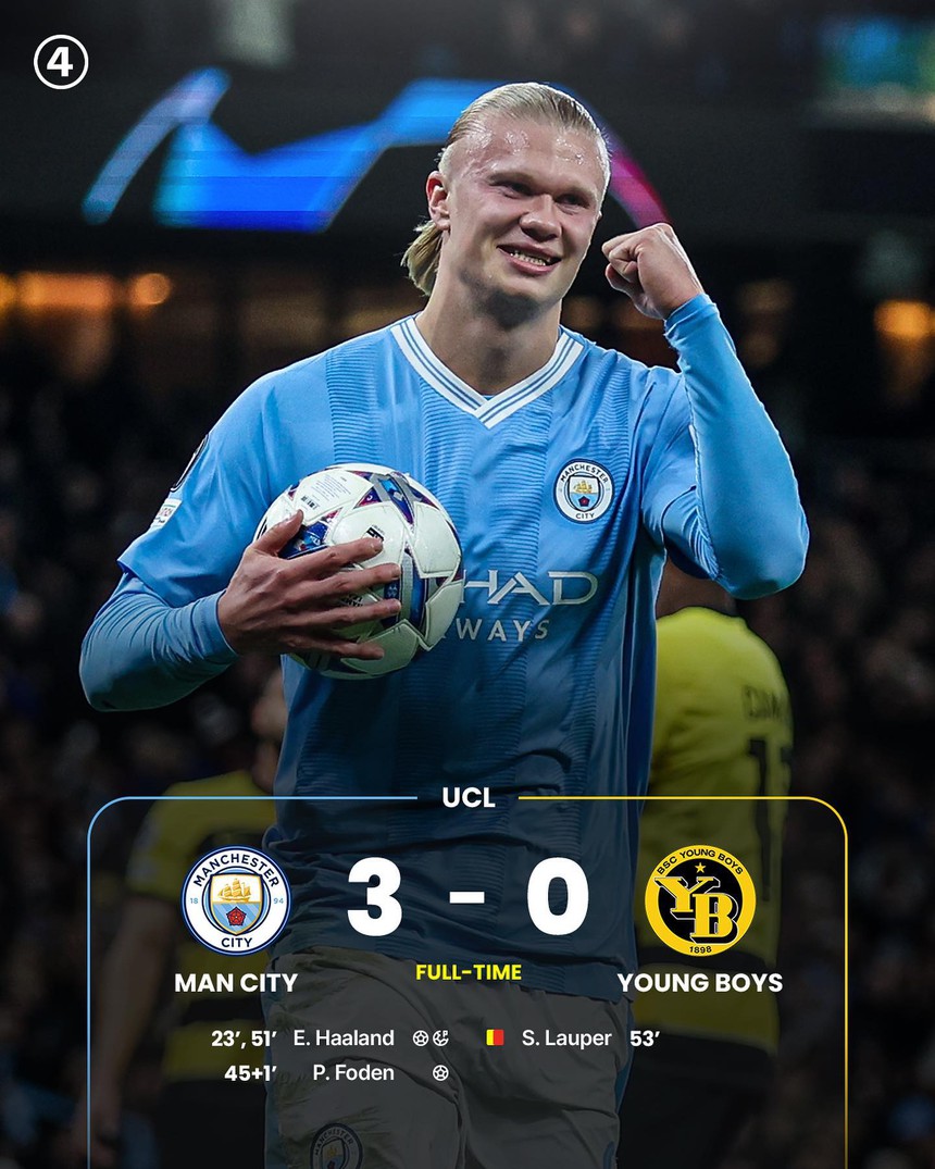 Kết quả bóng đá Cúp C1: Milan hạ PSG, Atletico thắng 6 sao, Haaland lập cú đúp cho Man City - Ảnh 4.