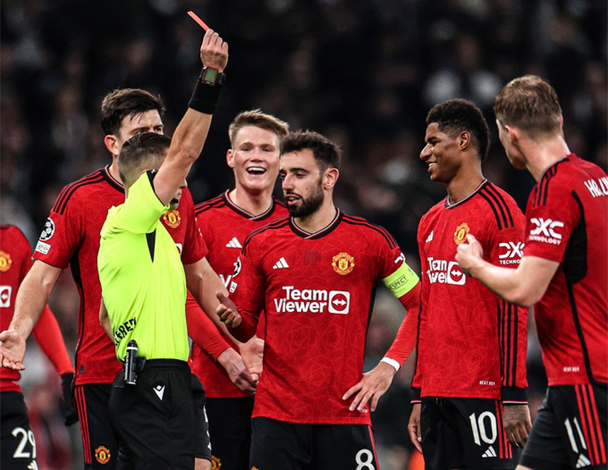 Rashford bị đuổi, MU thất bại 3-4 trước chủ nhà Copenhagen, tụt xuống cuối bảng A, cúp C1 Châu Âu