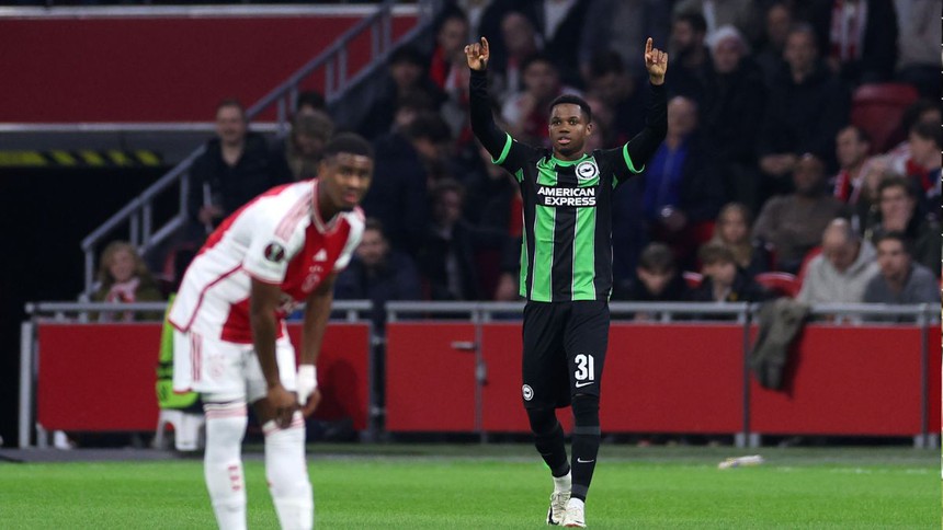 Cúp C2 châu Âu: Liverpool thua cay đắng vì VAR từ chối bàn thắng phút 90+8, Brighton giành 3 điểm quan trọng - Ảnh 5. Cúp C2 châu Âu: Liverpool thua cay đắng vì VAR từ chối bàn thắng phút 90+8, Brighton giành 3 điểm quan trọng - Ảnh 5.