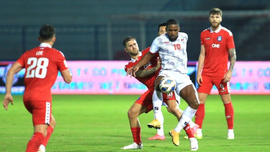 CLB Hải Phòng (áo trắng) để thua Sabah 1-4 ở lượt về bảng H, cúp C2 Châu Á 2023-2024 CLB Hải Phòng (áo trắng) để thua Sabah 1-4 ở lượt về bảng H, cúp C2 Châu Á 2023-2024