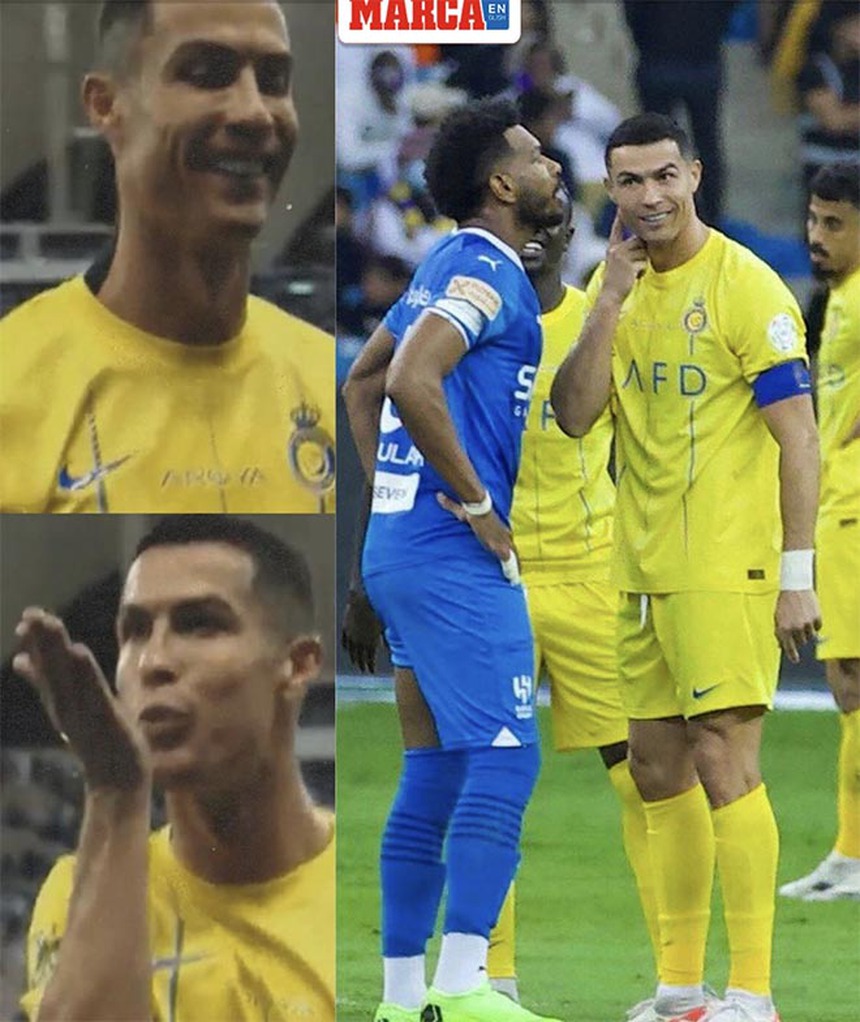 Bị CĐV Al Hilal hô vang tên Messi để chọc tức, Ronaldo đáp trả bằng hành động bất ngờ - Ảnh 3.
