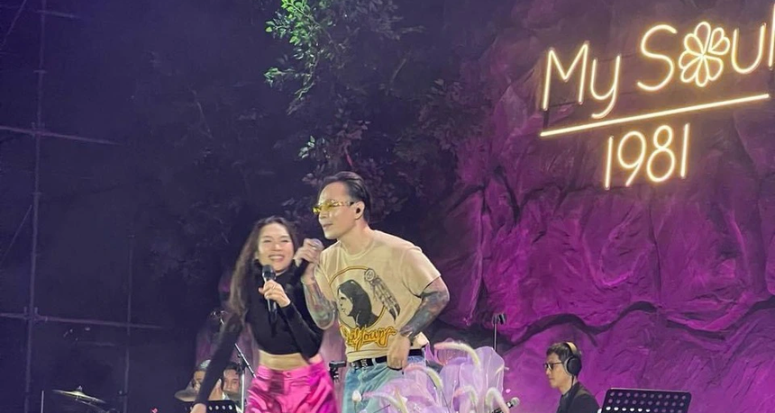 Binz gây 'sốt' khi làm khách mời trong show của Mỹ Tâm - Ảnh 2.