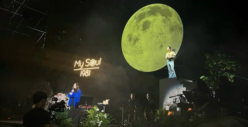 Binz gây 'sốt' khi làm khách mời trong show của Mỹ Tâm - Ảnh 3.