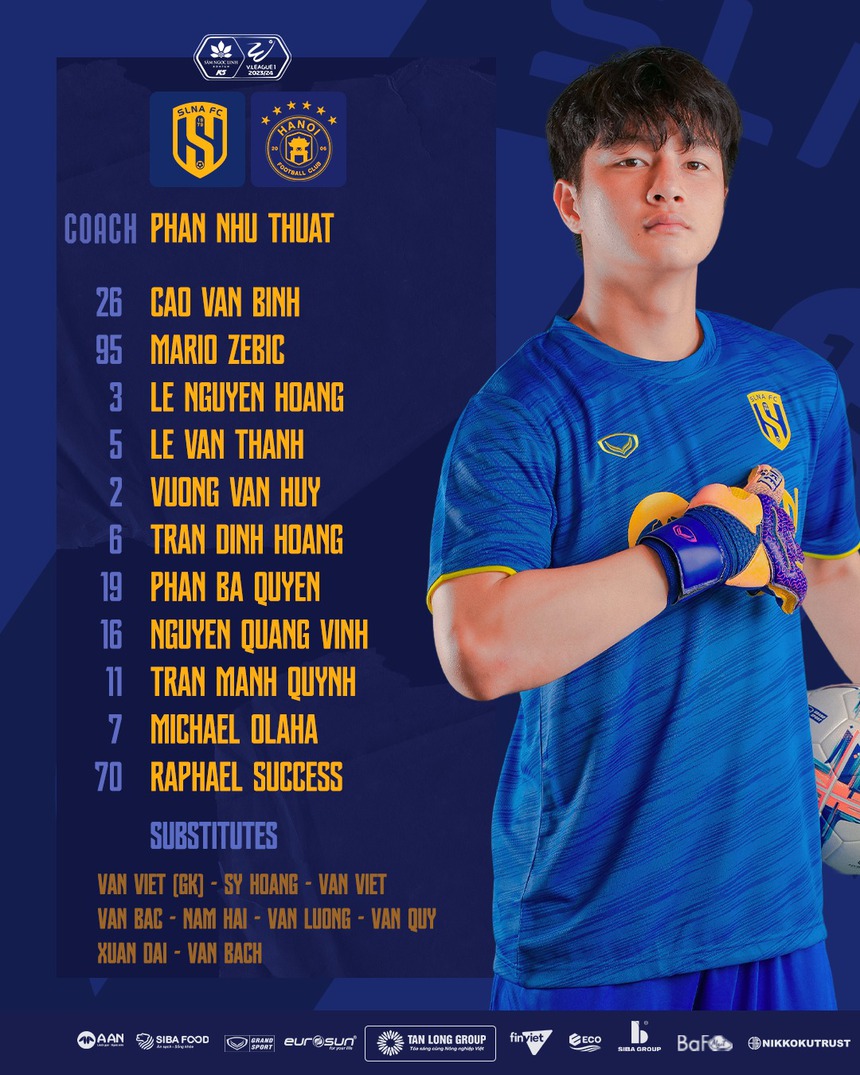 TRỰC TIẾP Hà Nội vs SLNA (0-0): Chủ nhà ra mắt ngoại bin - Ảnh 5. TRỰC TIẾP Hà Nội vs SLNA (0-0): Chủ nhà ra mắt ngoại bin - Ảnh 5.