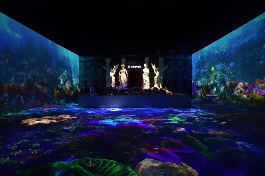 Vườn thư thái: Triển lãm trình diễn ánh sáng tương tác trên nước ấm lần đầu tiên tại Việt Nam - Ảnh 2.