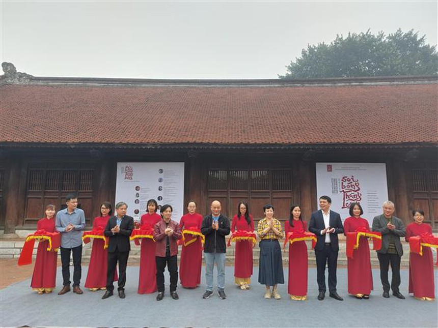 Chiêm ngưỡng hình bóng Kinh thành Thăng Long qua các tác phẩm sắp đặt độc đáo - Ảnh 1.