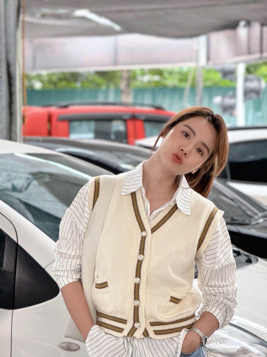 Huyền Lizzie áp lực, căng thẳng khi vào vai Dương trong 'Chúng ta của 8 năm sau' - Ảnh 2.