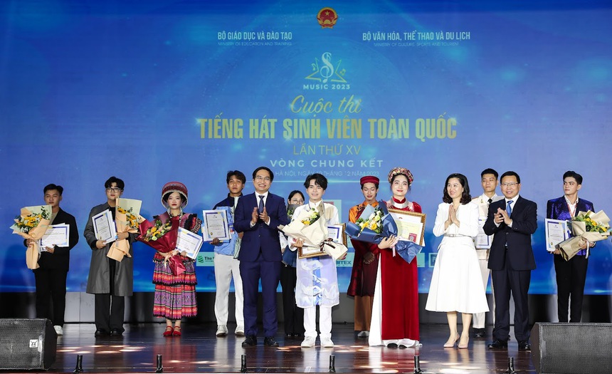 Chung kết cuộc thi "Tiếng hát sinh viên" toàn quốc năm 2023 - Ảnh 4.