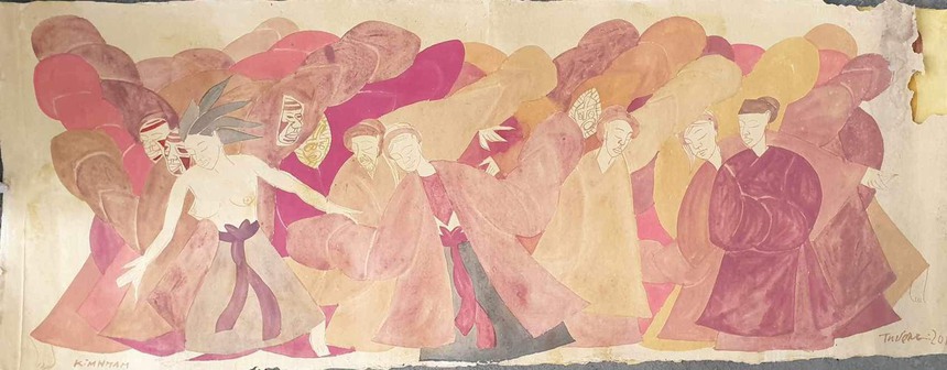 'Đồng hành' với 45 năm khoa Lý luận, Lịch sử và Phê bình mỹ thuật - Ảnh 1. 'Đồng hành' với 45 năm khoa Lý luận, Lịch sử và Phê bình mỹ thuật - Ảnh 1.