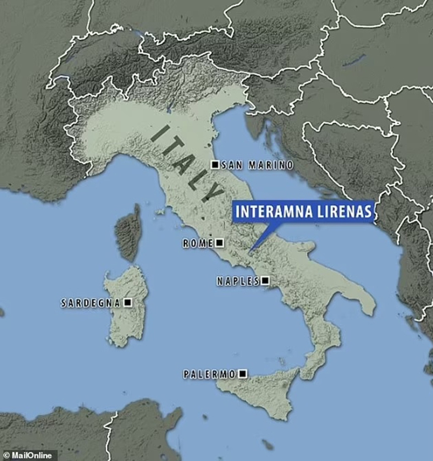 Interamna Lirenas - Thị trấn La Mã bị lãng quên của Italy được phát lộ sau 1.500 năm - Ảnh 3. Interamna Lirenas - Thị trấn La Mã bị lãng quên của Italy được phát lộ sau 1.500 năm - Ảnh 3.