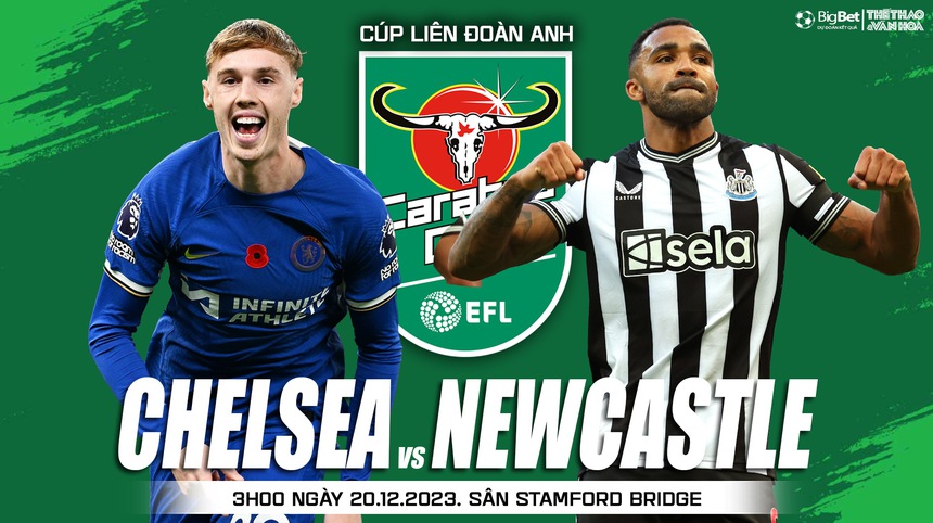 Nhận định bóng đá Chelsea vs Newcastle (3h00, 20/12), tứ kết Cúp Liên đoàn Anh - Ảnh 2.