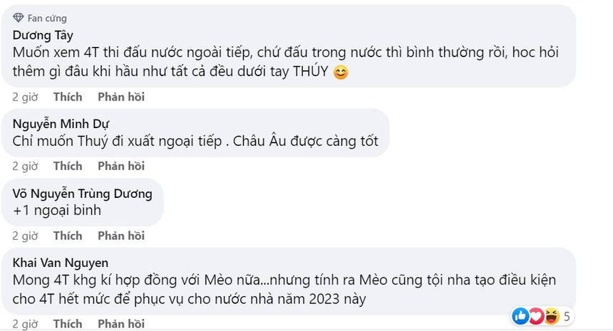 CĐV tranh luận sôi nổi về tương lai Trần Thị Thanh Thúy sau thông tin 4T sẽ rời CLB Nhật Bản - Ảnh 3.