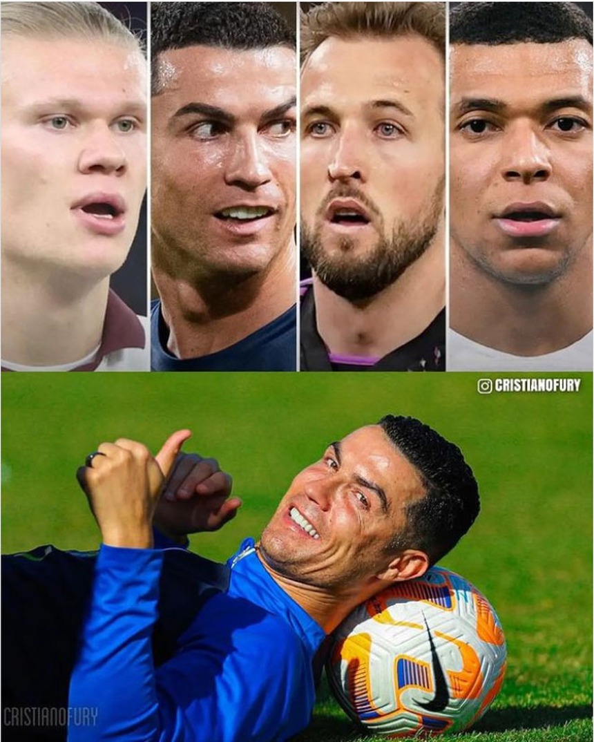 Ronaldo tiếp tục rực sáng, rộng cửa vượt Kane, Mbappe, Haaland, đoạt danh hiệu Vua phá lưới 2023 - Ảnh 3.