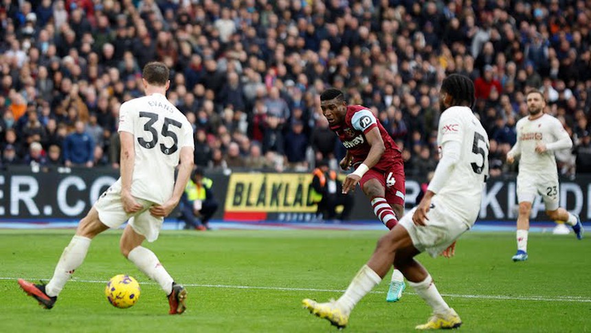 Sao trẻ mắc lỗi, MU đón Giáng sinh buồn khi thua trắng trên sân West Ham - Ảnh 7.